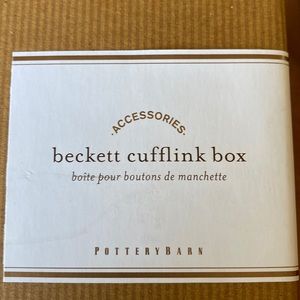 Pottery Barn Cuff Link Box